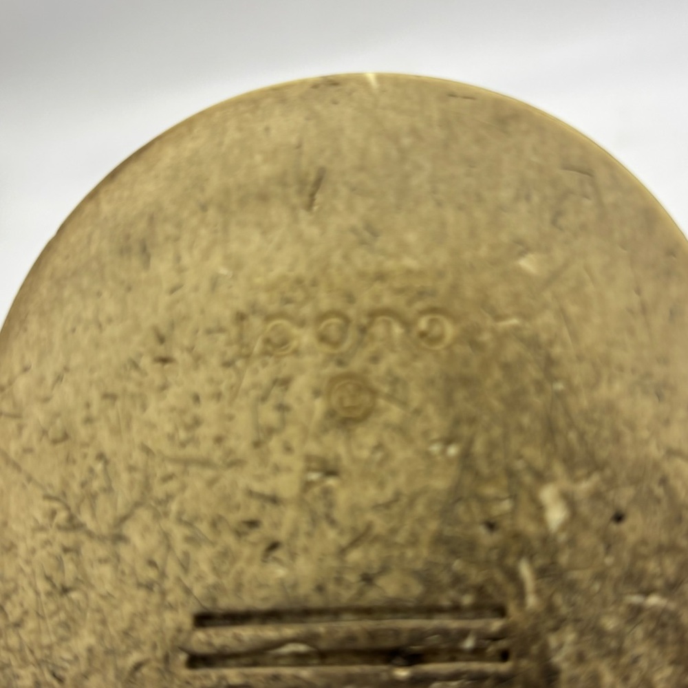 Gucci Guccissima High Top Sneakers Brown Leather Web Stripe Men’s 10.5 - Picture 11 of 13